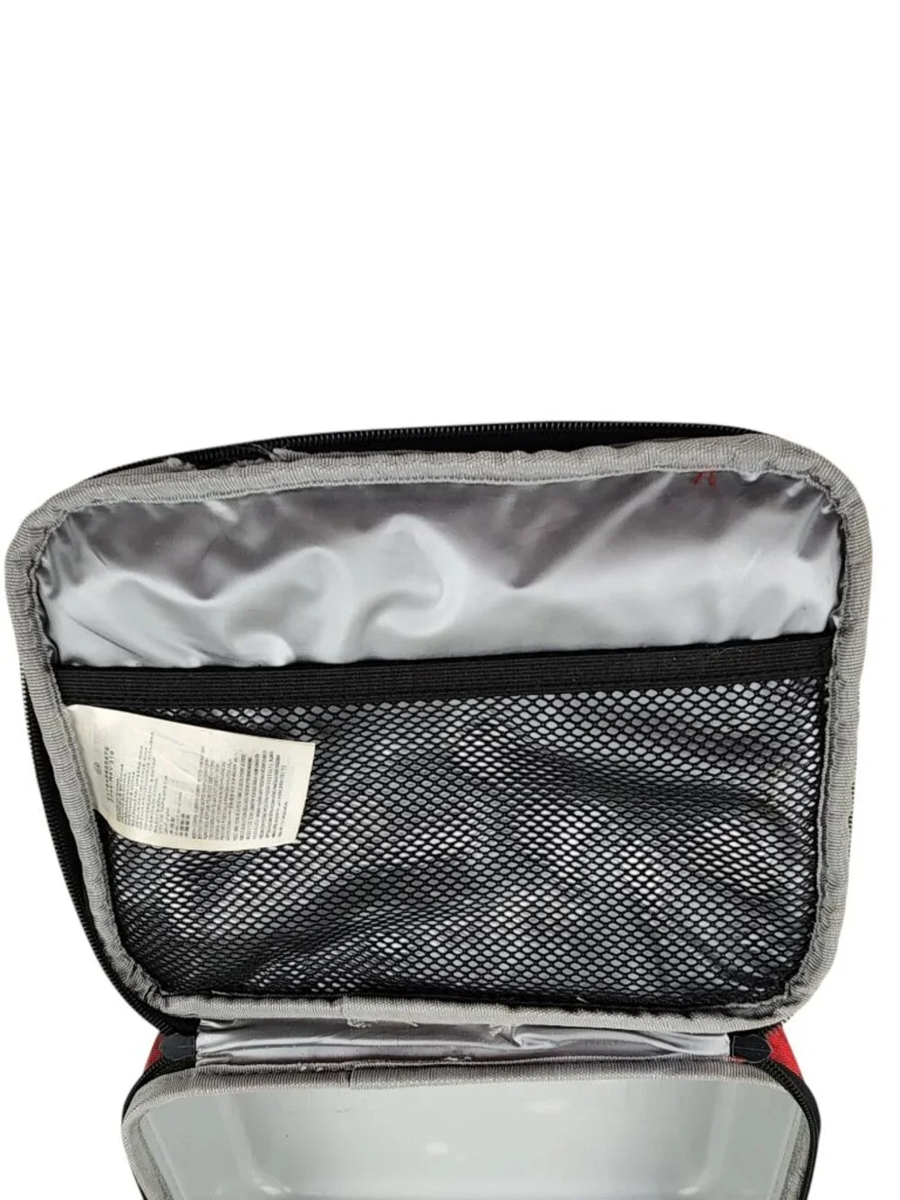 Nike Lunch Box Red Insulated Hardcase Zip Pouch Back to School